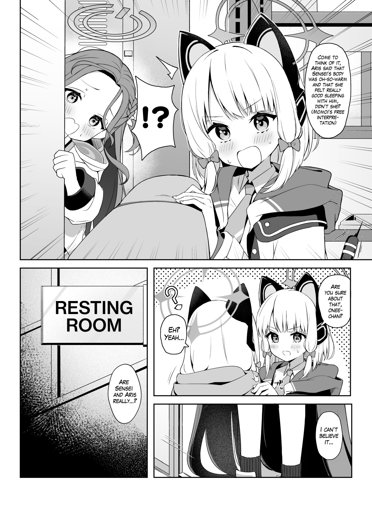 Hentai Manga Comic-Wanna Share a Beautiful Dream with Aris?-Read-3